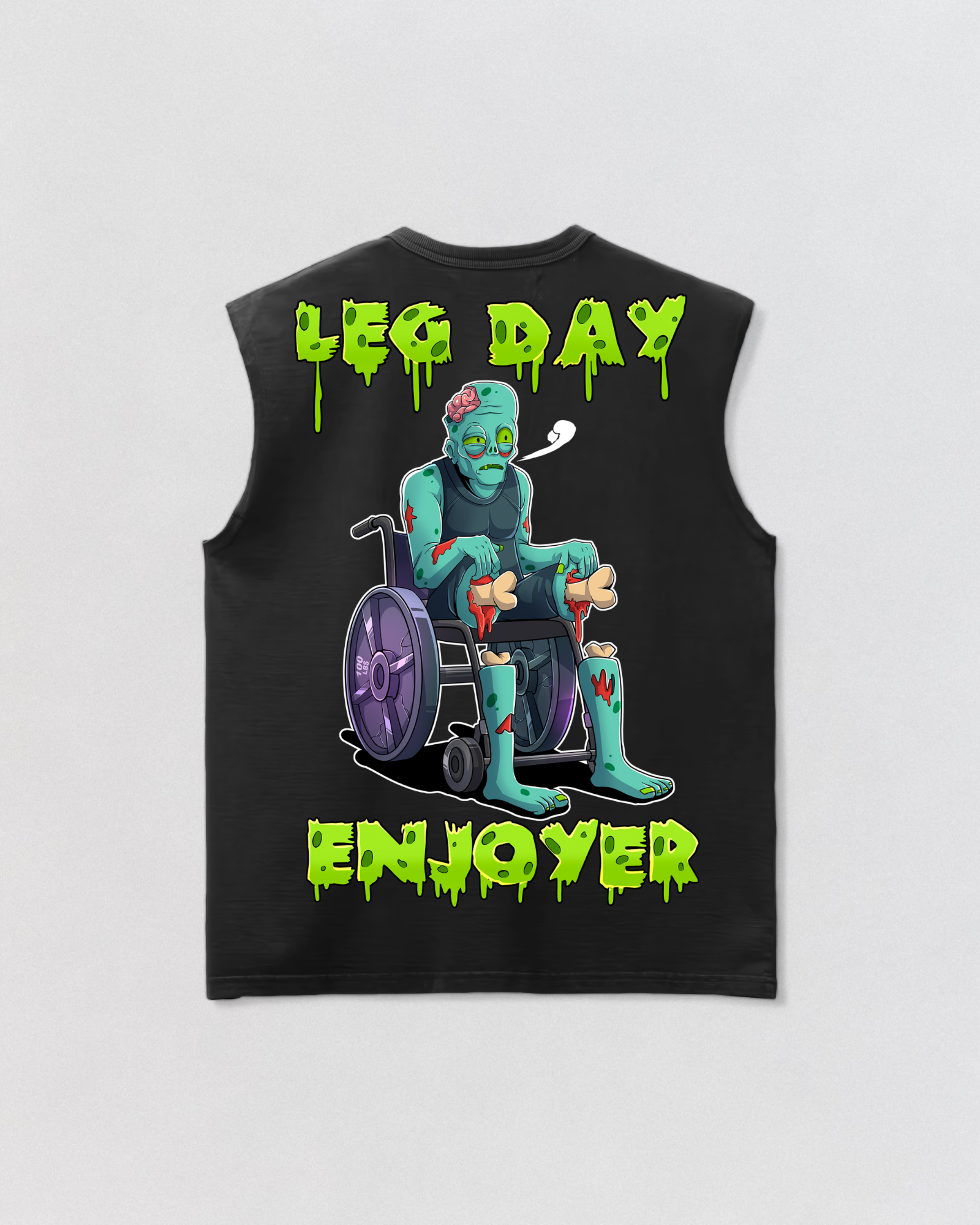 Leg day Enjoyer Drop Shoulder