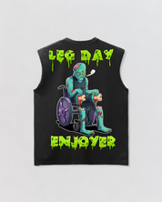 Leg day Enjoyer Drop Shoulder
