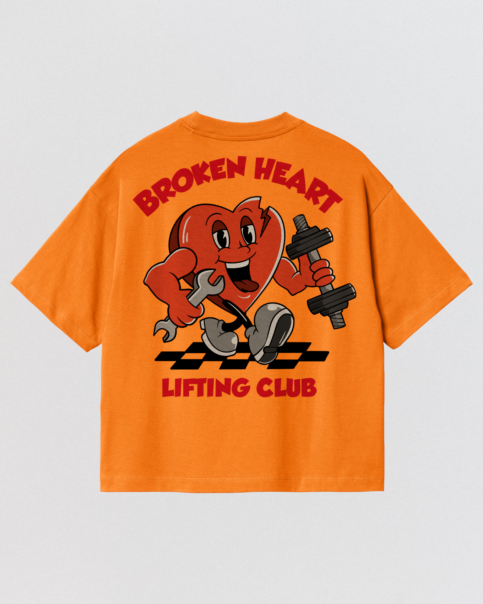 Broken Heart Lifting Club Oversize Tee