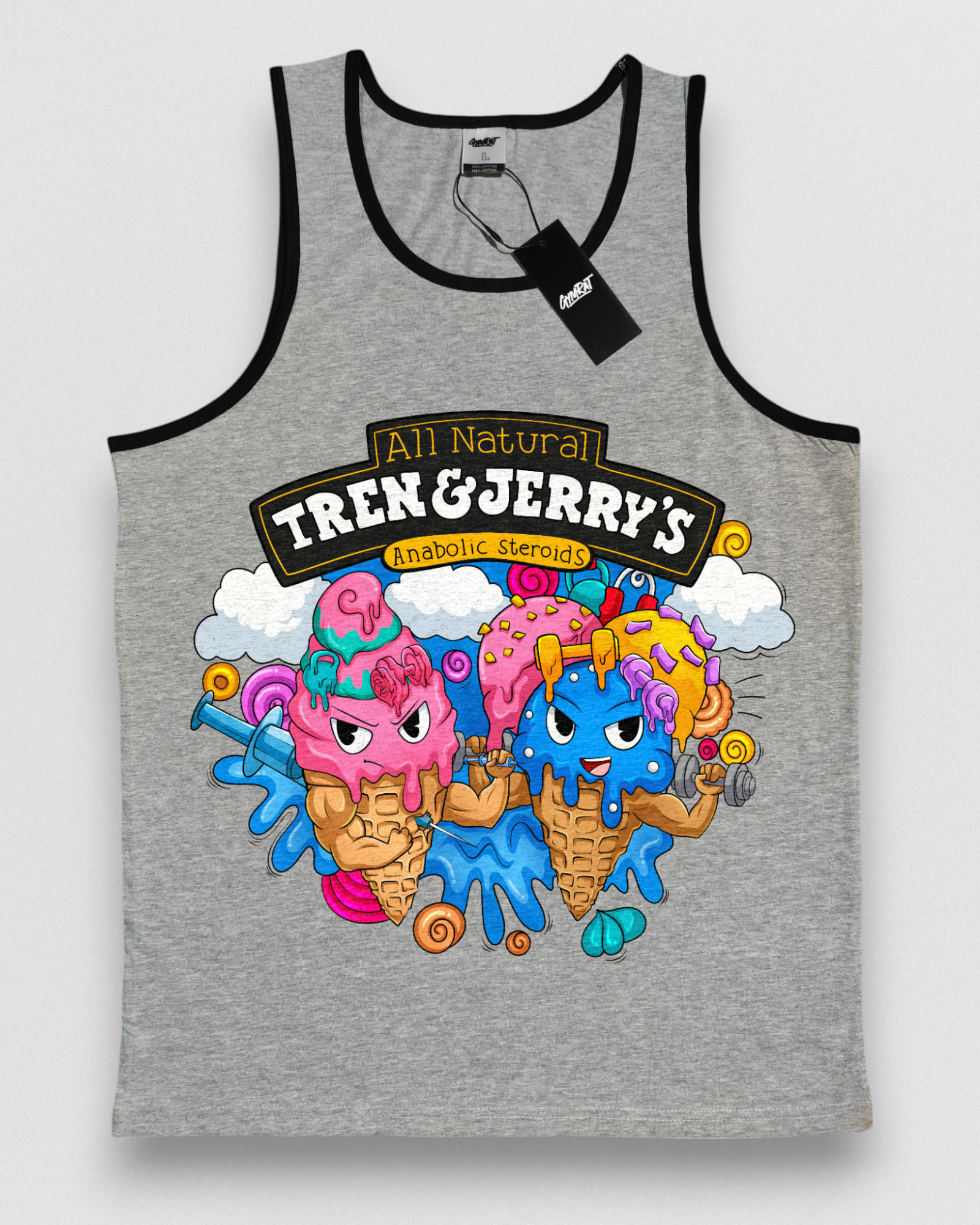 Train & Jerry Tank Top