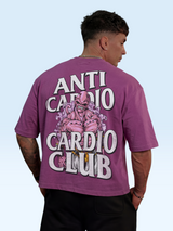 Anti Cardio Oversize Tee Purple