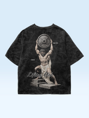 Greek Gods Club Washed Oversize Tee