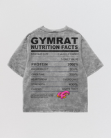 Gymrat Acid Wash Oversize Tee