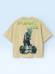 Deadlift Lover Tee Beige