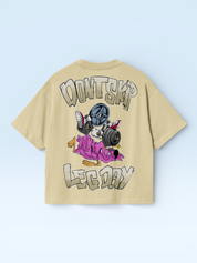 Leg Day Tee Beige
