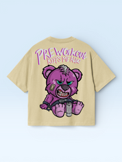 Preworkout Bear Tee Beige