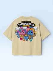 Tren & Jerry Tee Beige