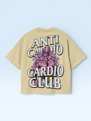 Anti Cardio Oversize Tee Beige