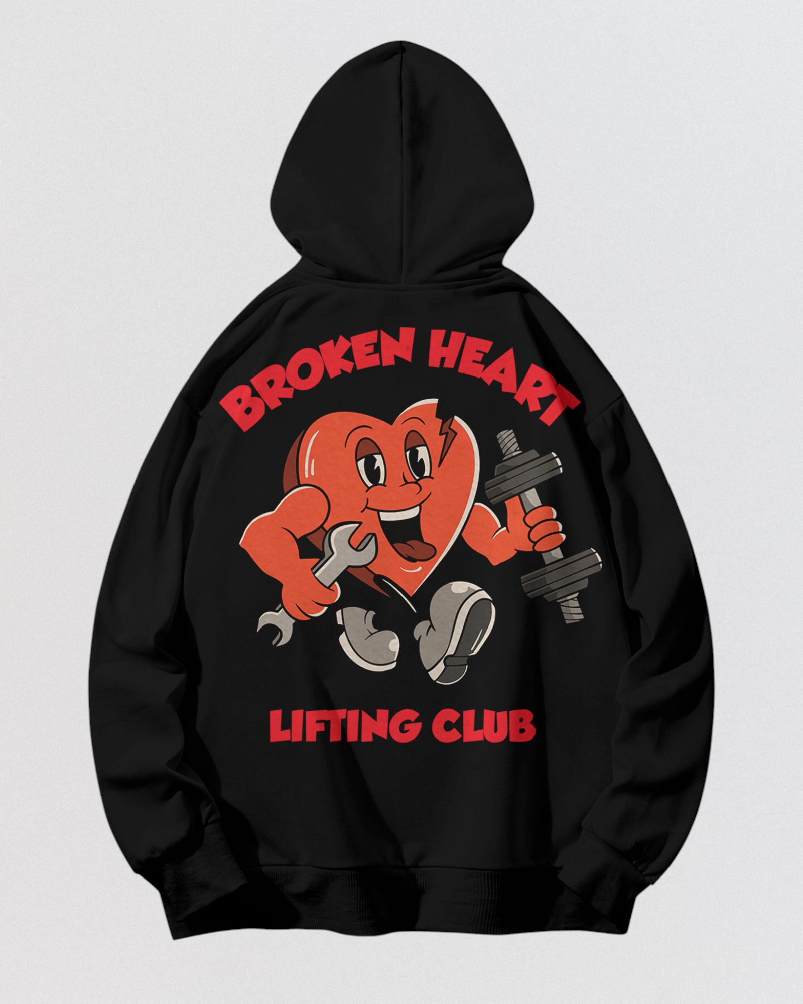 Broken Heart Lifting Club Hoodie