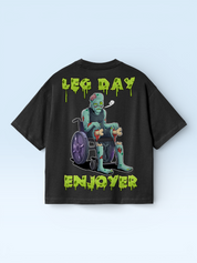 Leg Day Enjoyer Oversize Tee