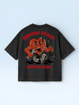 Broken Heart Lifting Club Oversize Tee