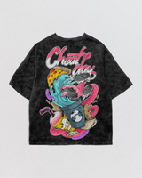 Cheat Day Acid Wash Oversize Tee