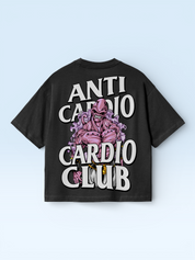 Anti Cardio Oversize Tee Black