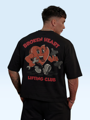 Broken Heart Lifting Club Oversize Tee