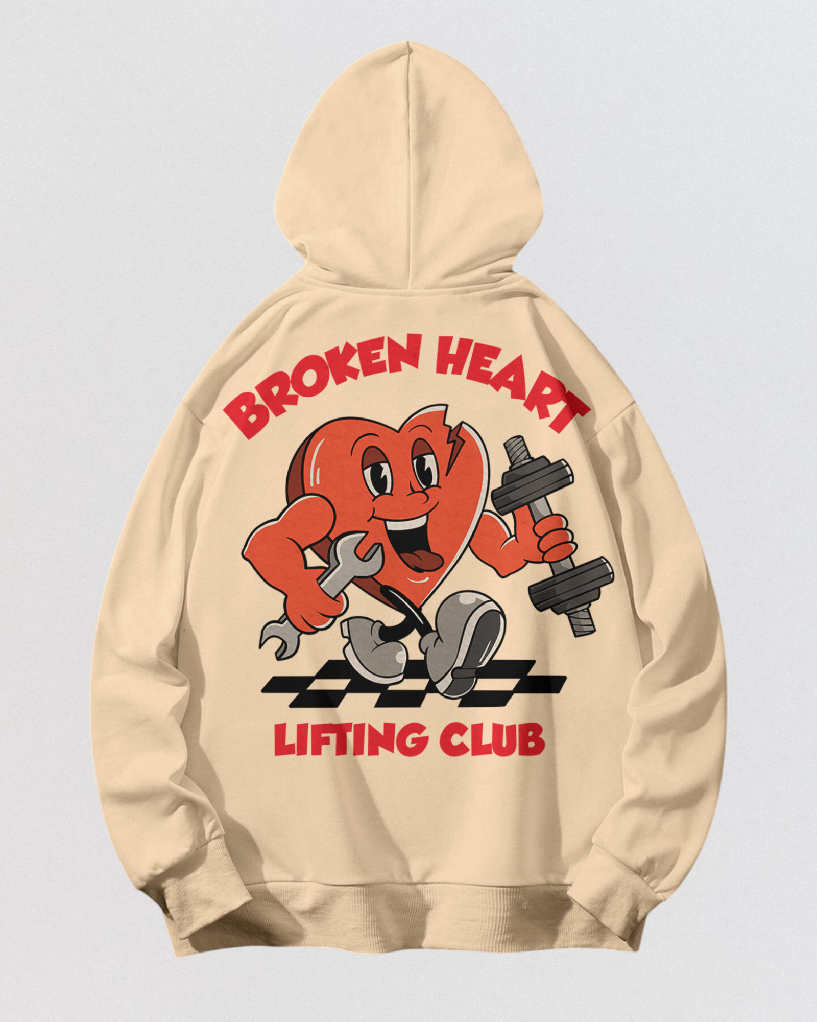 Broken Heart Lifting Club Hoodie