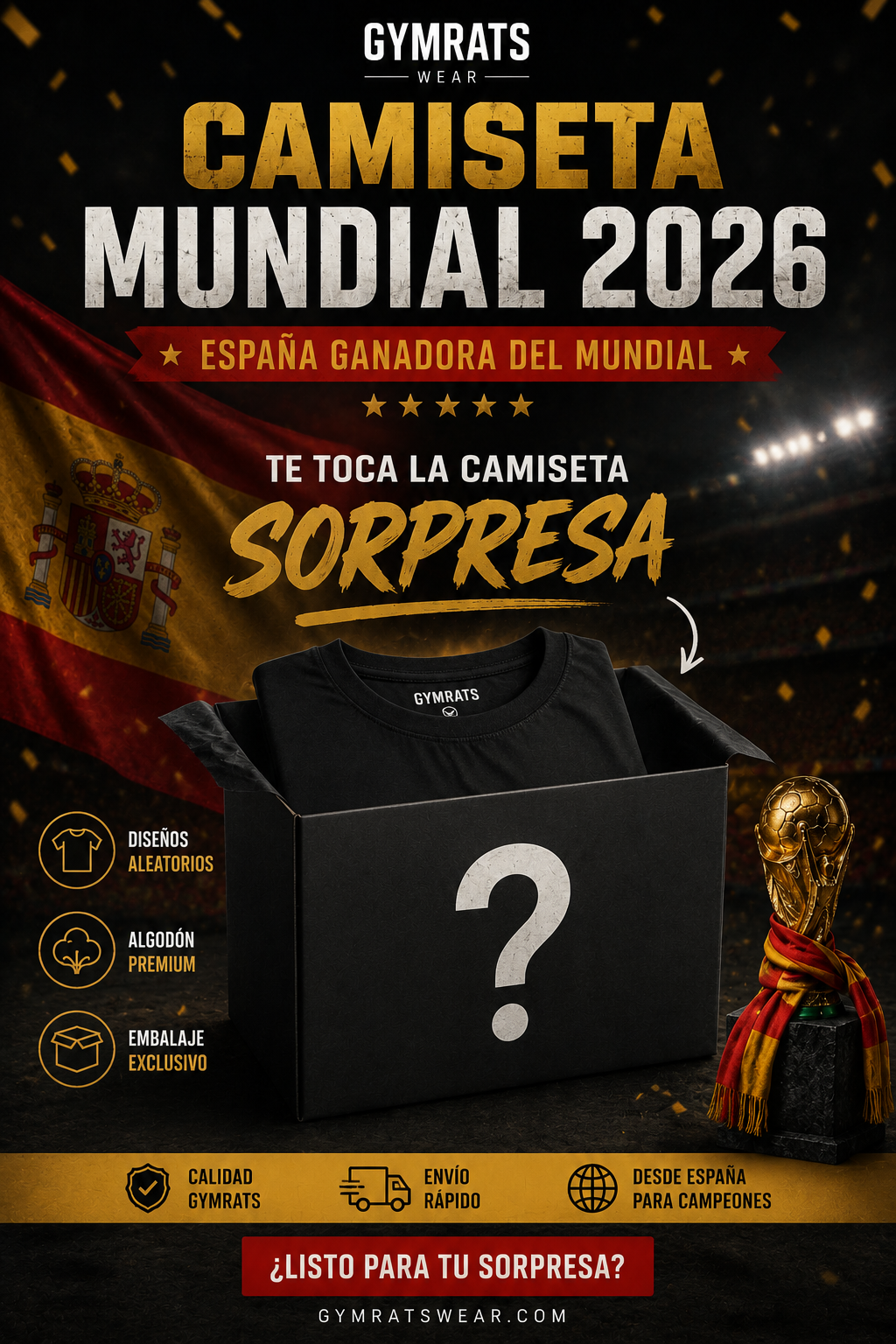 MUNDIAL 2026 OVERSIZE T-SHIRT