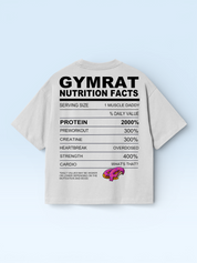 Gymrat Oversize Tee White
