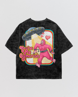 Gymcrush Acid Wash Oversize Tee