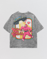 Gymcrush Acid Wash Oversize Tee