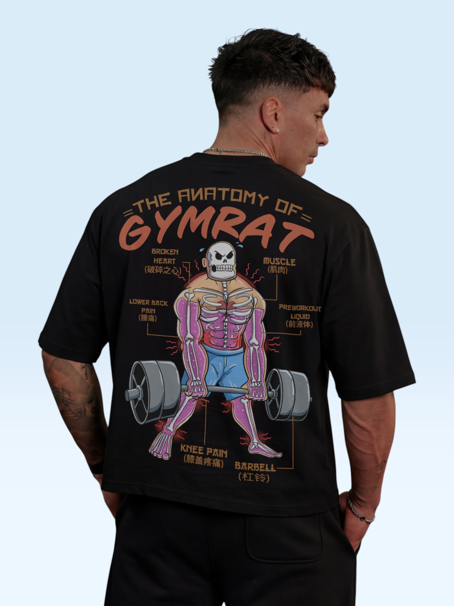 Gymrat Anatomy Tee