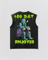 Leg day Enjoyer Drop Shoulder