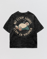 Powerlifter Acid Wash Oversize Tee