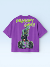 Deadlift Lover Tee Purple