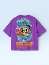 Feel The Pump Tee Purple