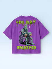 Leg Day Enjoyer Tee Purple