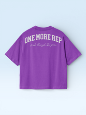 One More Rep Tee Purple