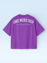 One More Rep Tee Purple