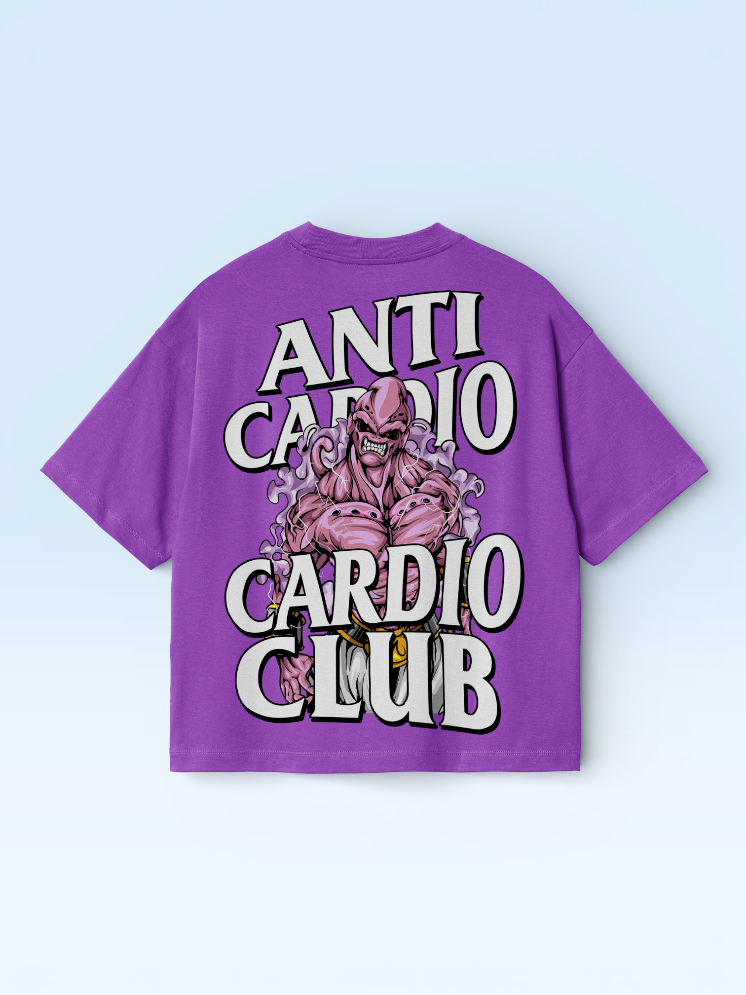 Anti Cardio Oversize Tee Black