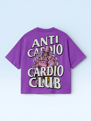 Anti Cardio Oversize Tee Purple
