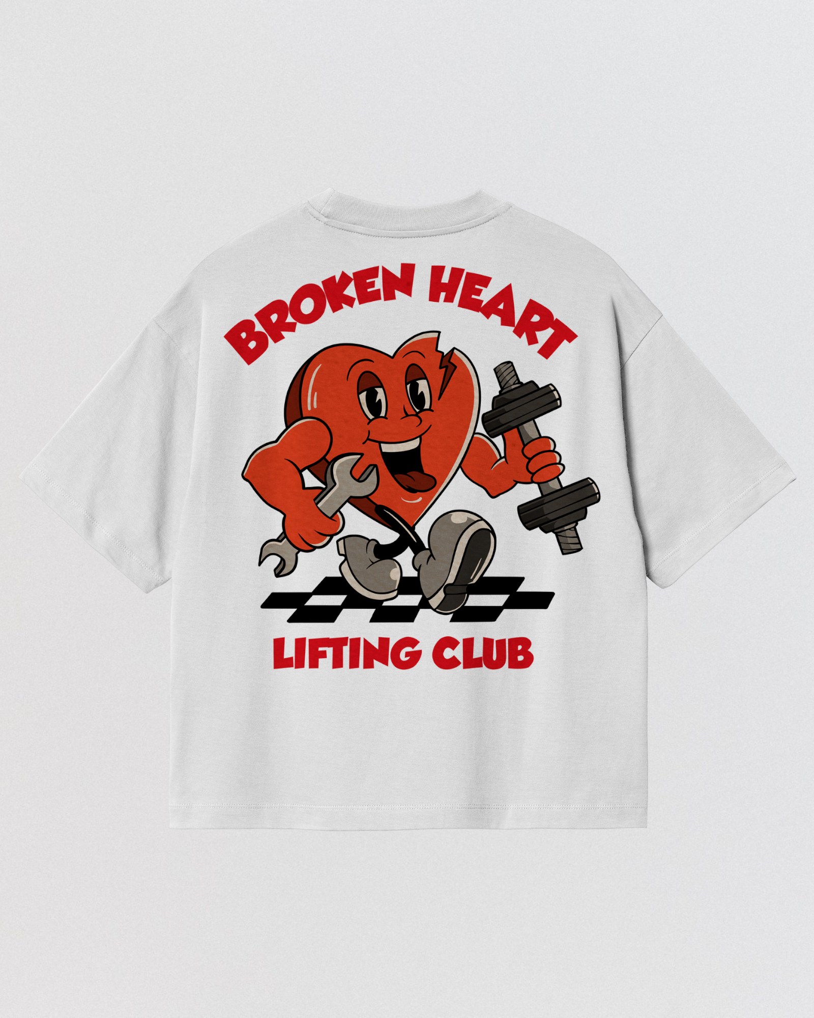 Broken Heart Lifting Club Oversize Tee