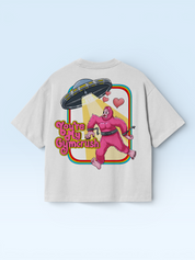Gymcrush  Oversize Tee White