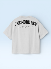 One More Rep Tee White