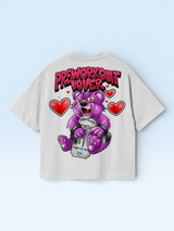 Preworkout Lover Oversize Tee White