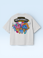 Tren & Jerry Tee White