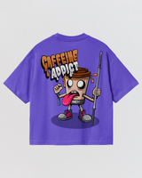 Caffeine Addict Oversize Tee