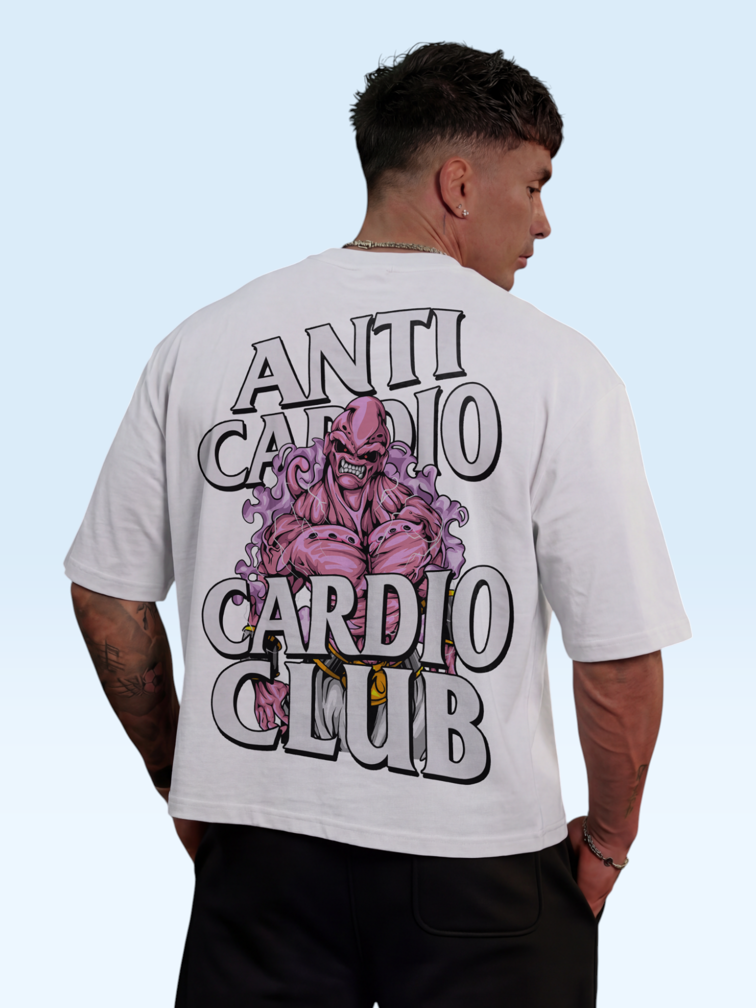 Anti Cardio Oversize Tee White